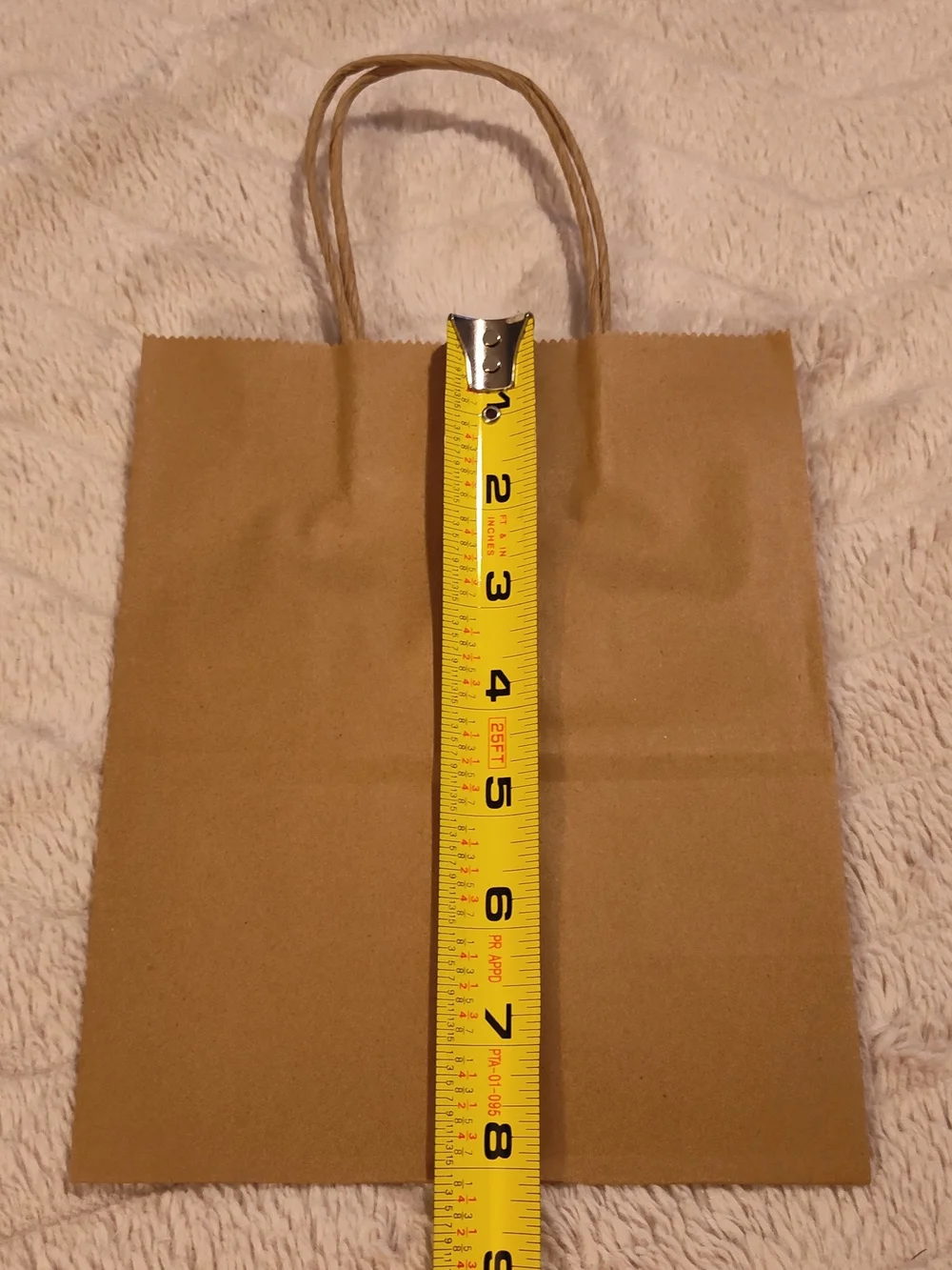 NEW! Bulk Kraft Paper Gift Bags- 51ct